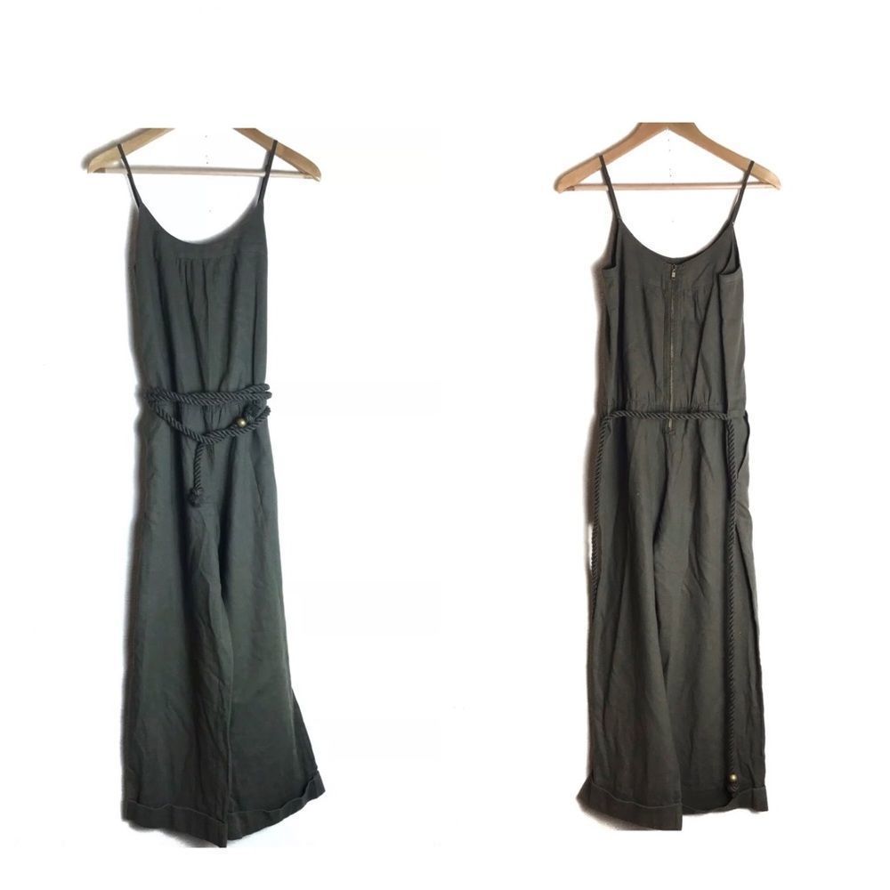 Julie Dillon Designer Military Green Jumpsuit